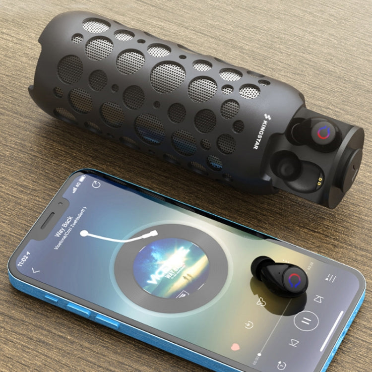 KINGSTAR 2 in 1 Mini cuffie intrauricolari audio Bluetooth wireless per esterni