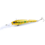 6 PCS M0208 13.3cm/13.4g Lure Bionic Multi-section Mino Fake Lure Plastic Lure, M0208 1, M0208 2, M0208 3, M0208 4, M0208 5, M0208 6