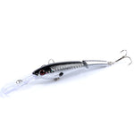 6 PCS M0208 13.3cm/13.4g Lure Bionic Multi-section Mino Fake Lure Plastic Lure, M0208 1, M0208 2, M0208 3, M0208 4, M0208 5, M0208 6
