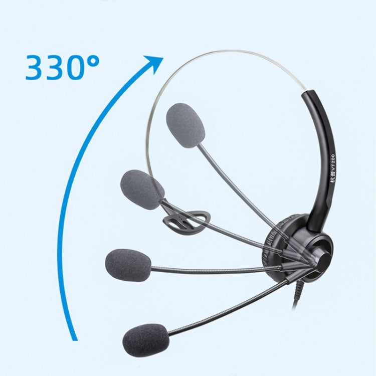 Auricolare VT200 con microfono e doppio jack 3,5mm