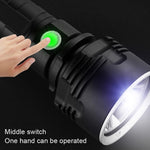 Torcia a LED in alluminio da campeggio impermeabile per esterni a luce forte, stile:, L2 (Without Battery), P70 (Without Battery)