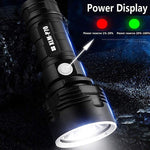 Torcia a LED in alluminio da campeggio impermeabile per esterni a luce forte, stile:, L2 (Without Battery), P70 (Without Battery)