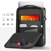 Borsa portatile Laotop Borsa a tracolla multifunzionale impermeabile, 13.3-14 Inch