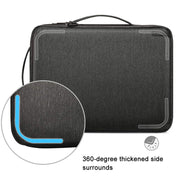 Borsa portatile Laotop Borsa a tracolla multifunzionale impermeabile, 13.3-14 Inch