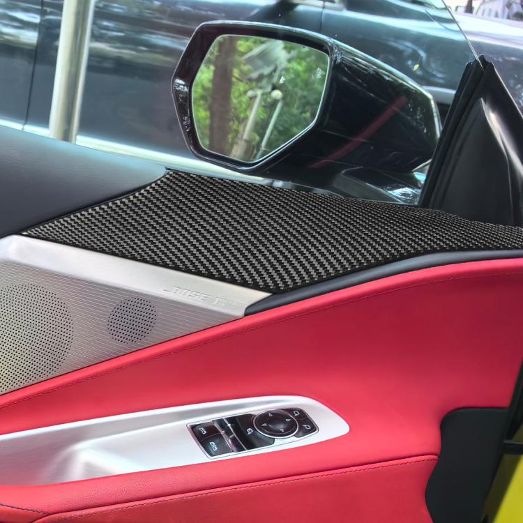Adesivi decorativi per pannello porta per Chevrolet Corvette C8, 2 pezzi/set