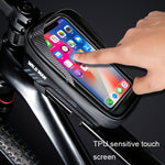 WILD MAN E12 1L EVA Hard Shell Mountain Bike Borsa frontale impermeabile e resistente all'usura, E12 (Red), E12 (Black)