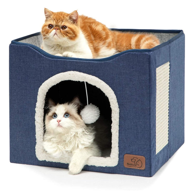 Sgabello per animali domestici Cuccia per animali domestici Sgabello pieghevole per interni Cuccia per cani, 41 x 41 x 35cm