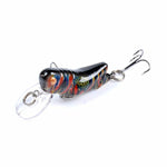 5 PZ LB119 Insect Grasshopper Bionic Bait Esca rigida in plastica verniciata, LB119 1, LB119 2, LB119 3, LB119 4