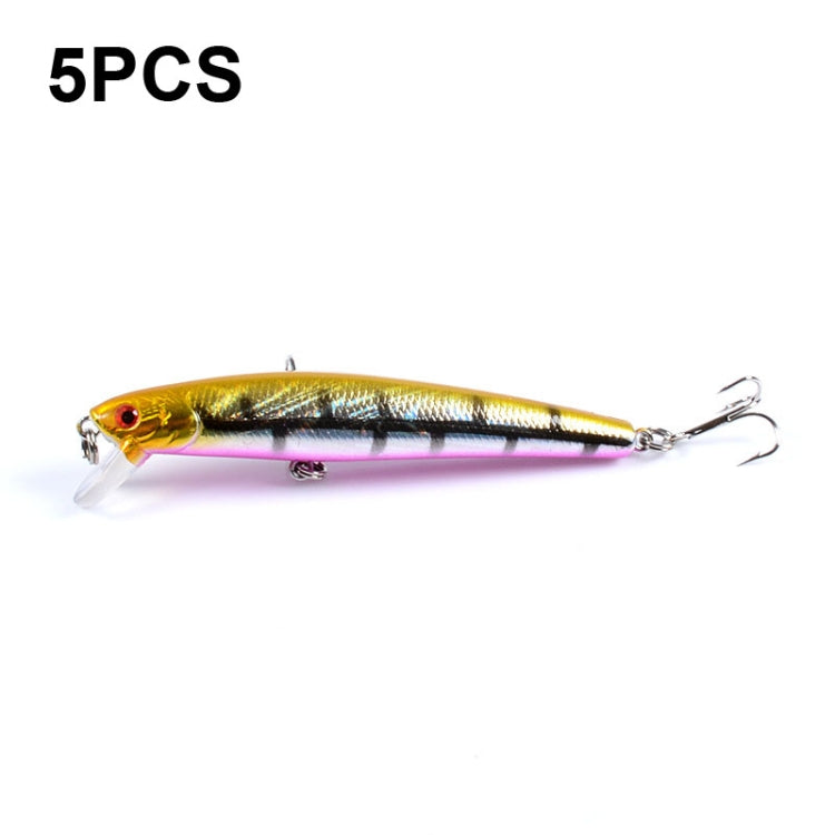 5 PCS M0205 9,6 cm / 9,8 g Minnow Bionic Fake Bait Esca rigida galleggiante in plastica, M0205 1, M0205 2, M0205 3, M0205 4, M0205 5, M0205 6