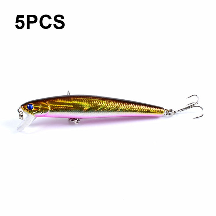 5 PCS M0205 9,6 cm / 9,8 g Minnow Bionic Fake Bait Esca rigida galleggiante in plastica, M0205 1, M0205 2, M0205 3, M0205 4, M0205 5, M0205 6