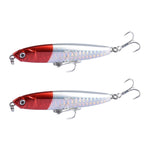 2 PCS CH79 Esca dura Long Casting Matita affondante Esca falsa, specifica:, 8cm 10g, 8cm 14g, 10.4cm 18g