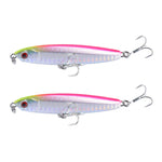 2 PCS CH79 Esca dura Long Casting Matita affondante Esca falsa, specifica:, 8cm 10g, 8cm 14g, 10.4cm 18g