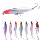 2 PCS CH79 Esca dura Long Casting Matita affondante Esca falsa, specifica:, 8cm 10g, 8cm 14g, 10.4cm 18g