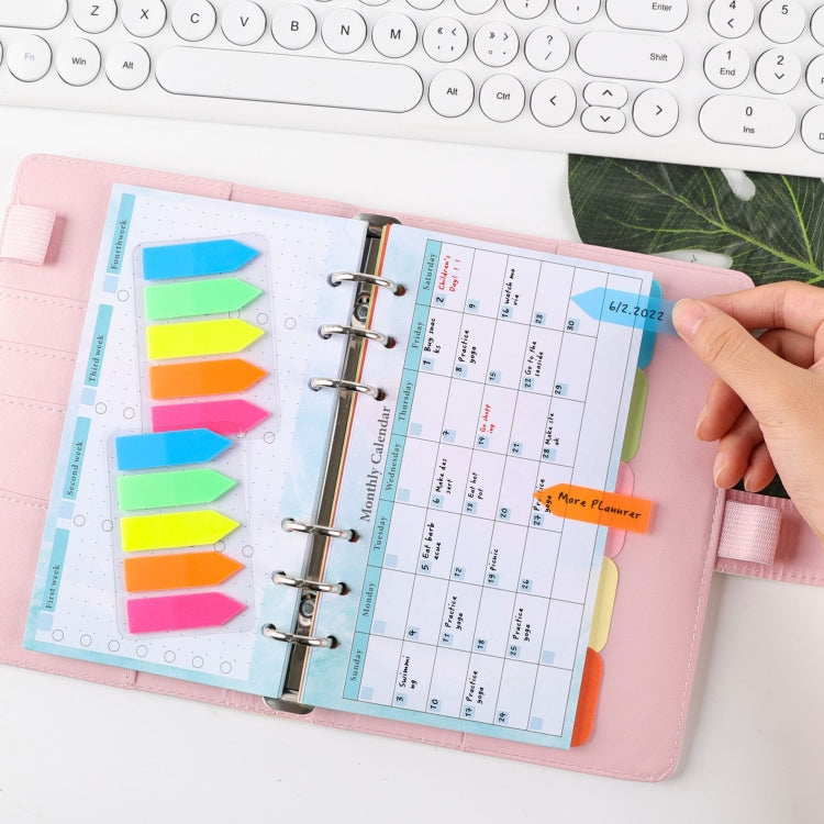 A6 6 Hole Budget Book Inserto per manuale di base di ricambio a fogli mobili,Spec:, Kit 1, 3 In 1, Monthly Plan 56 Sheets, Budget Page 56 Sheets, Weekly Plan 108 Sheets
