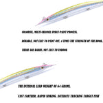 CH68 18cm/64g Bionic Long-casting False Lure Matita sommersa Esca dura, CH68 1, CH68 2, CH68 3, CH68 4, CH68 5, CH68 6
