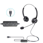 VT200D Cuffia telefonica con doppio orecchio Cuffia per operatore con microfono, specifiche:, PC Double Plug, Crystal Head, Crystal Head with Tuning, PC Double Plug with Tuning, 3.5mm Single Plug with Tuning, USB Head with Tuning, Type-C With Answer Key