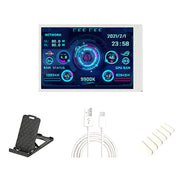 IPS da 3,5 pollici Visualizza tutto lo schermo della morsa del telaio USB del monitor del computer, Set 1 (Black), Set 1 (White), Set 2 (Black), Set 2 (White), Set 3 (Black), Set 3 (White)
