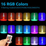 3W LED bottiglia di vino luce abbagliante luce notturna luce notturna decorativa