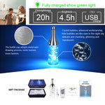 3W LED bottiglia di vino luce abbagliante luce notturna luce notturna decorativa