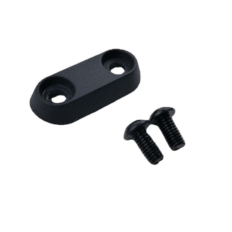 2 pezzi M6 per blocco fisso tubo verticale forcella anteriore scooter elettrico Ninebot ES1/ES2/ES4, Fixed Block Black