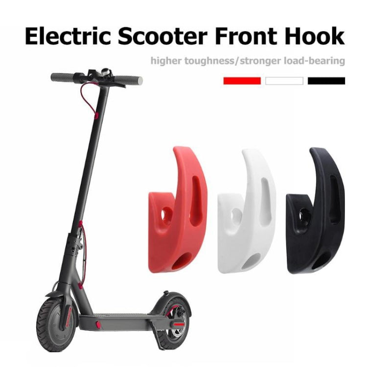 5 pezzi per gancio di archiviazione universale per scooter elettrico serie Xiaomi M365, Storage Hook Black, Storage Hook Red, Storage Hook White