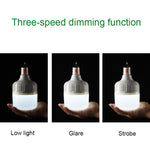 Lampadina LED ricaricabile USB IP67 30-300W