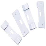 12 pezzi / set accessori per tende per tende veneziane con clip in metallo, 12 PCS / Set