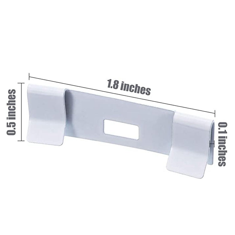 12 pezzi / set accessori per tende per tende veneziane con clip in metallo, 12 PCS / Set