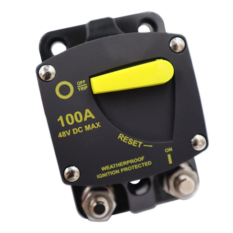 Interruttore del supporto dell'assicurazione per il ripristino dell'audio dello yacht per camper CB6, 50A, 60A, 80A, 100A, 150A, 200A, 250A, 300A