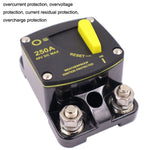 Interruttore del supporto dell'assicurazione per il ripristino dell'audio dello yacht per camper CB6, 50A, 60A, 80A, 100A, 150A, 200A, 250A, 300A