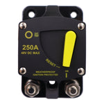 Interruttore del supporto dell'assicurazione per il ripristino dell'audio dello yacht per camper CB6, 50A, 60A, 80A, 100A, 150A, 200A, 250A, 300A