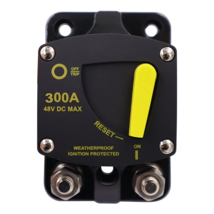 Interruttore del supporto dell'assicurazione per il ripristino dell'audio dello yacht per camper CB6, 50A, 60A, 80A, 100A, 150A, 200A, 250A, 300A