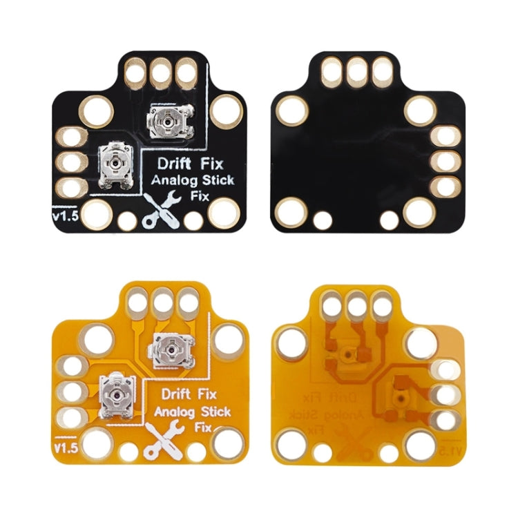 2 PCS Controller Analog Thumb Stick Drift Fix Mod per PS5 / PS4 / Xbox One, Drift Fix Mod (Black), Drift Fix Mod (Orange)