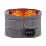 Cintura lombare riscaldante per massaggio con riscaldamento a luce rossa di ricarica USB, Lumbar Belt