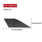 Adesivo per bocchetta di ventilazione anteriore per Chevrolet Corvette C8 con guida a sinistra, Left-Hand Drive