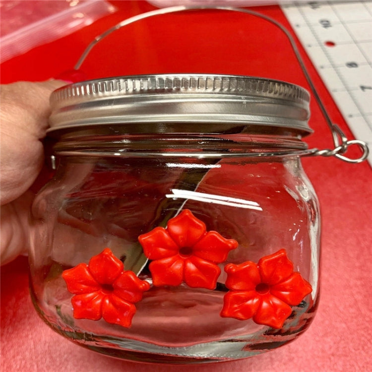 Mangiatoia per uccelli da appendere Mangiatoia per colibrì all'aperto, Jar, Bulb
