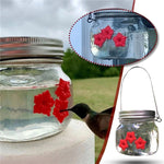 Mangiatoia per uccelli da appendere Mangiatoia per colibrì all'aperto, Jar, Bulb