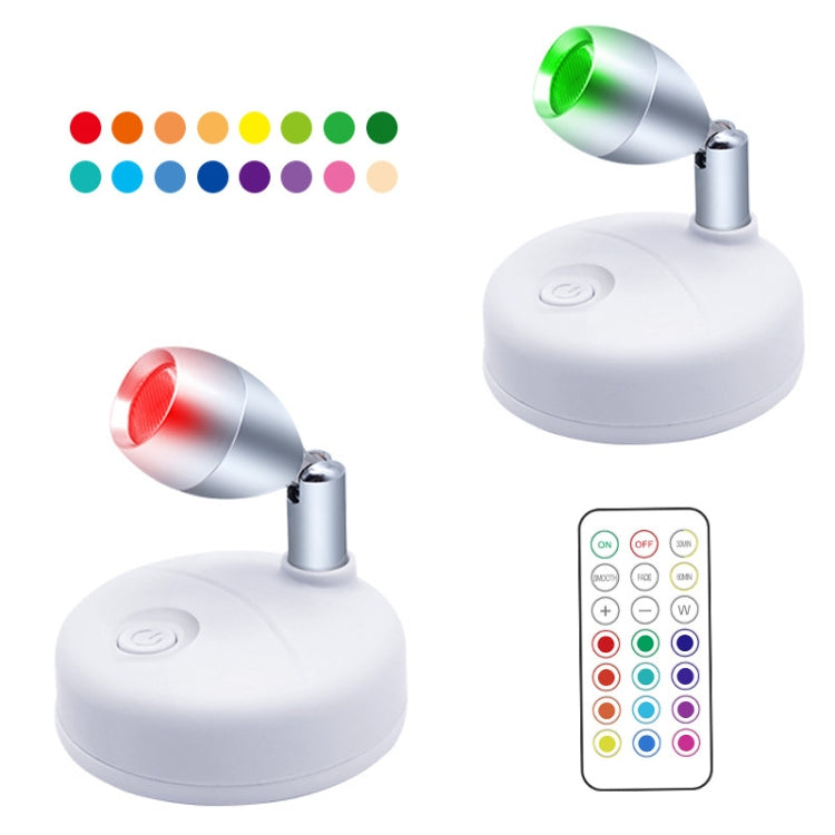 Faretto LED RGB wireless per armadietto di controllo