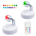 Faretto ambientale per armadietto di controllo remoto wireless RGB, C1556 Single Head 2 Lights, C1648 Single Head 2 Lights, C2755 Double Head 2 Lights, C2765 Double Head 2 Lights