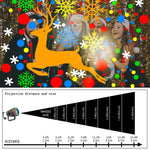 Proiettore per decorazioni natalizie con fiocco di neve a LED da 4 W con 16 motivi, EU Plug, US Plug, UK Plug, AU Plug, USB 5V