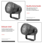 KD-1001 Luce girevole del proiettore del fiocco di neve della decorazione di Natale del LED, US Plug, EU Plug, UK Plug, AU Plug