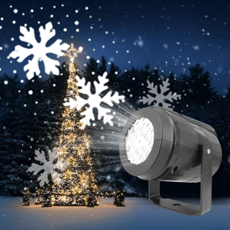 KD-1001 Luce girevole del proiettore del fiocco di neve della decorazione di Natale del LED, US Plug, EU Plug, UK Plug, AU Plug