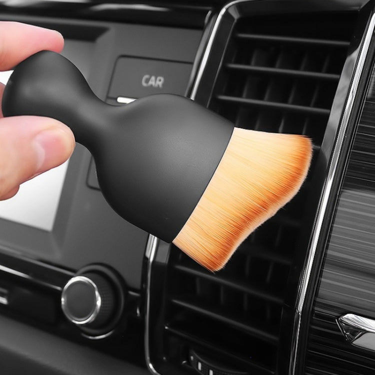 5 pezzi Spazzola per la pulizia dello sfiato del condizionatore d'aria Strumento per spolverare gli interni dell'auto, OPP