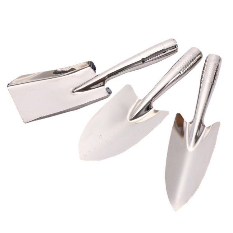 Set pala in acciaio inossidabile per giardinaggio domestico, 3 PCS/Set