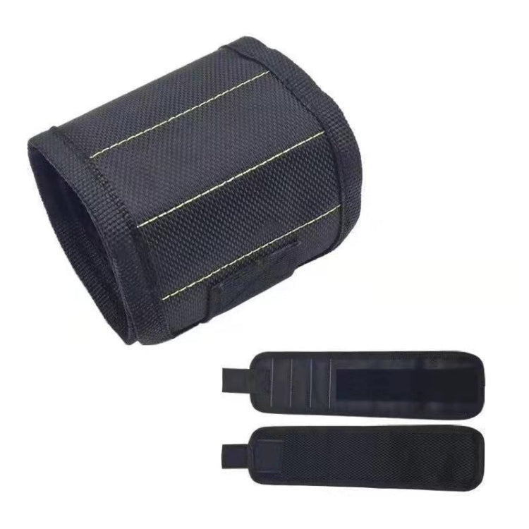 Cinturino da polso magnetico potente multifunzionale per la lavorazione del legno elettrico, stile:, Three Rows Black, Three Rows Red, Three Rows Blue, Five Rows Black, Five Rows Red, Five Rows Blue
