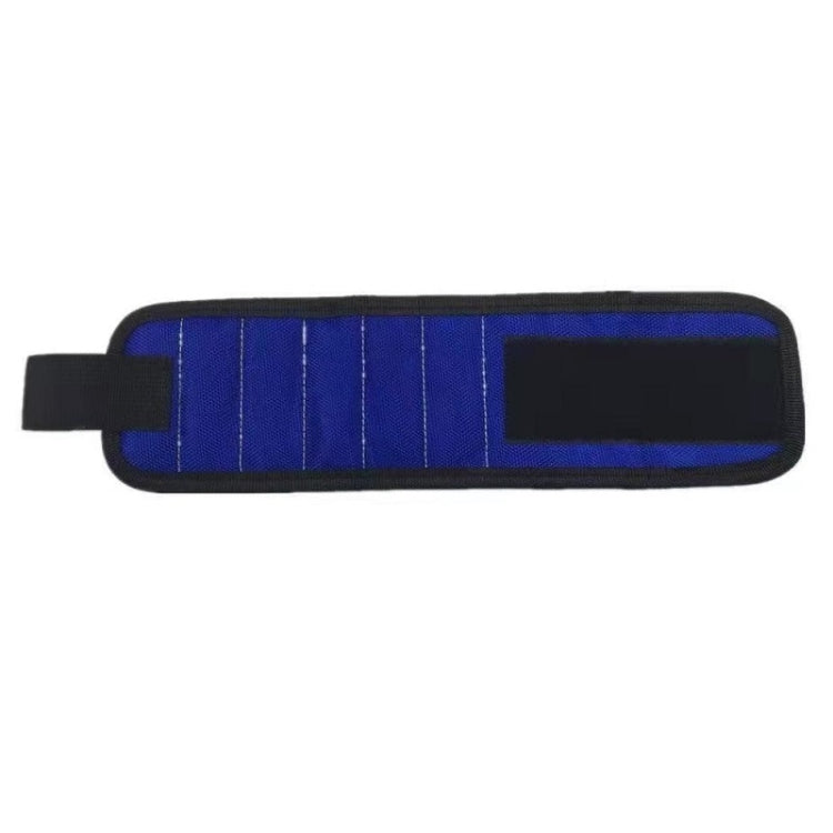 Cinturino da polso magnetico potente multifunzionale per la lavorazione del legno elettrico, stile:, Three Rows Black, Three Rows Red, Three Rows Blue, Five Rows Black, Five Rows Red, Five Rows Blue