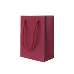 Borsa regalo per gioielli in pelle PU con pennello, Dark Blue Ring Box, Dark Blue Necklace Box, Royal Blue Handbag, Date Red Ring Box, Date Red Necklace Box, Wine Red Handbag