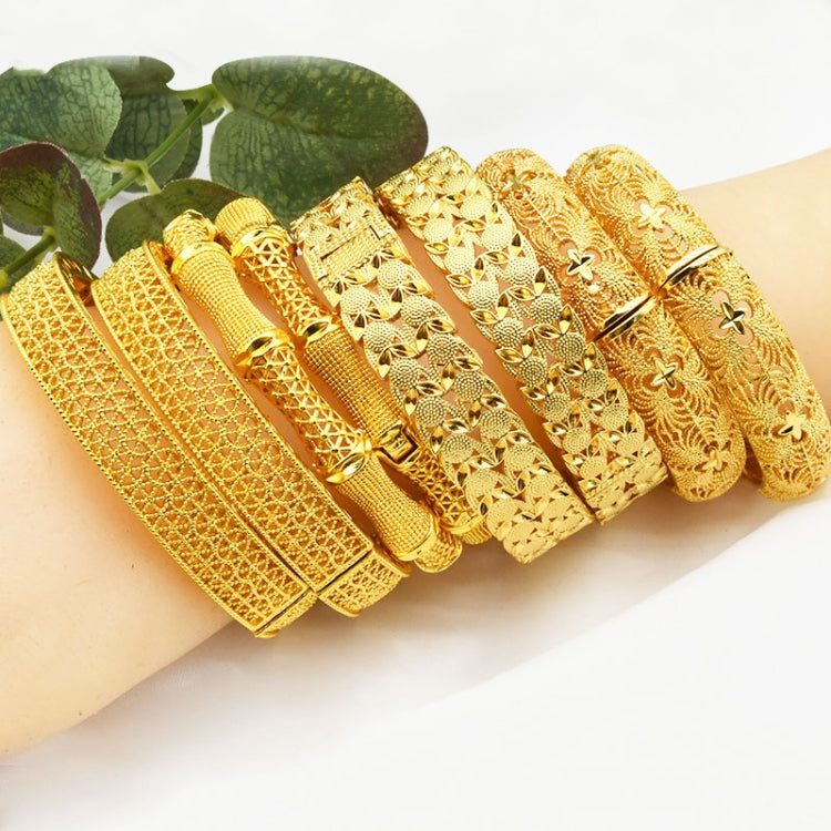 Bracciali placcati oro 24 carati Bracciale in oro sabbia da sposa da donna, B-03, B-04, B-14, B-36, B-45, B-47, B-48, B-49, B-16, B-122, B-113, B-114, B-115, B-54, B-56, B-52, B-13, B-116, B-117, B-118, B-119, B-120, B-121