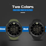 SYNOKE 9648-B Orologio elettronico sportivo luminoso impermeabile da uomo