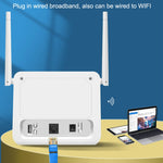 VR312 4G LTE Router 4G CPE FDD/TDD Card Mobile Router MOD Malese Versione EU Plug, VR312 EU Plug White